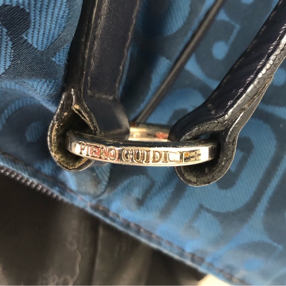 Piero Guidi il Mio Monogramma 1970 Travel Bag, EUC - Picture 12 of 15